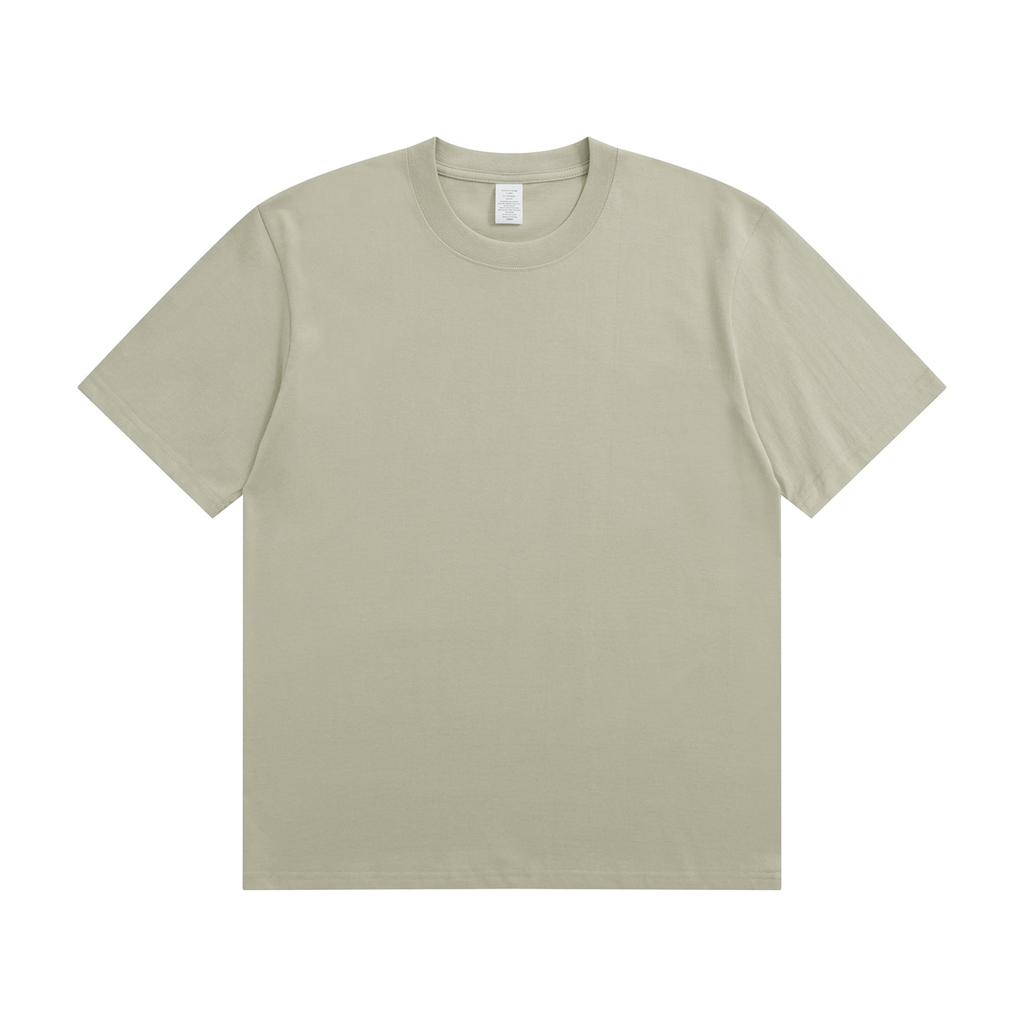 230G Adult Round Neck Short Sleeve T-Shirt - Tee2u.co