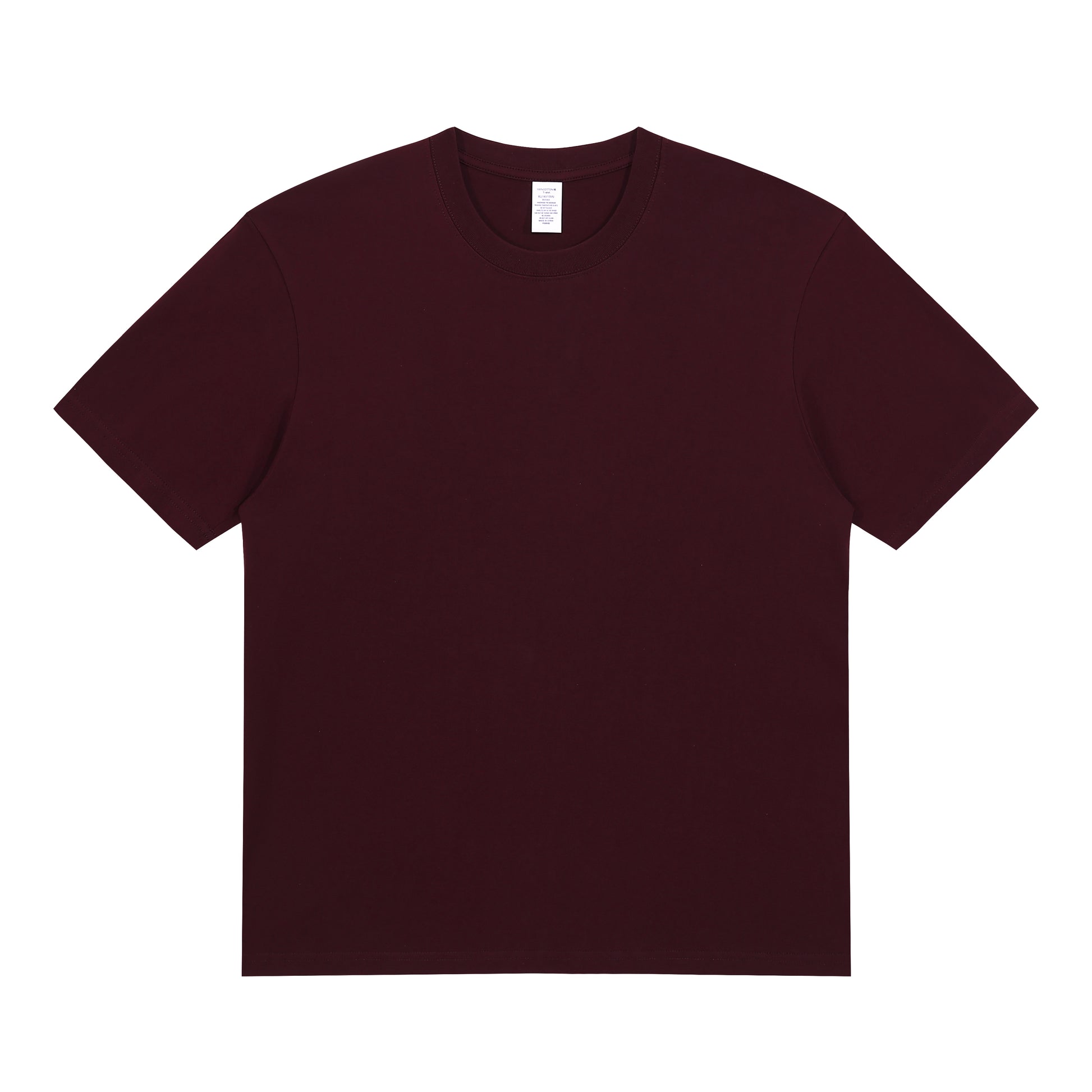 230G Adult Round Neck Short Sleeve T-Shirt - Tee2u.co