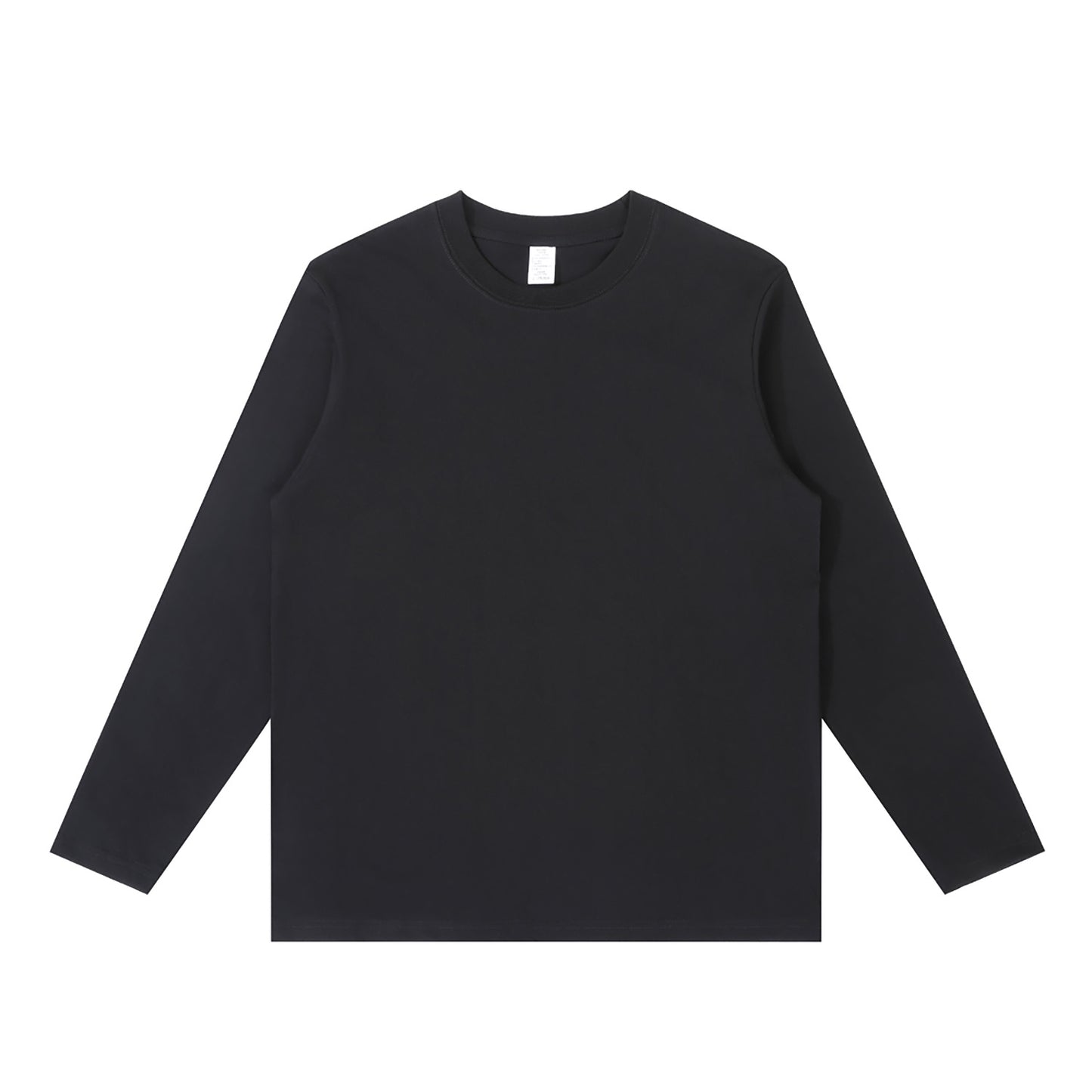 230G Adult Round Neck Long Sleeve T-Shirt - Tee2u.co