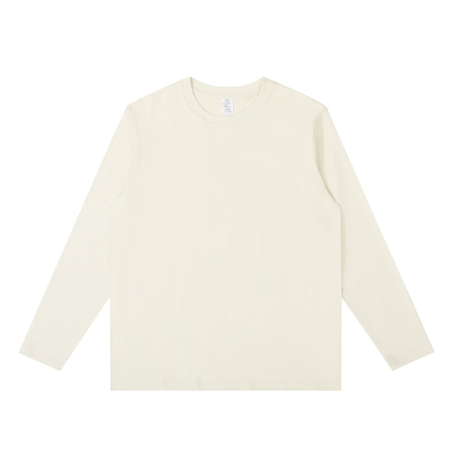 230G Adult Round Neck Long Sleeve T-Shirt - Tee2u.co