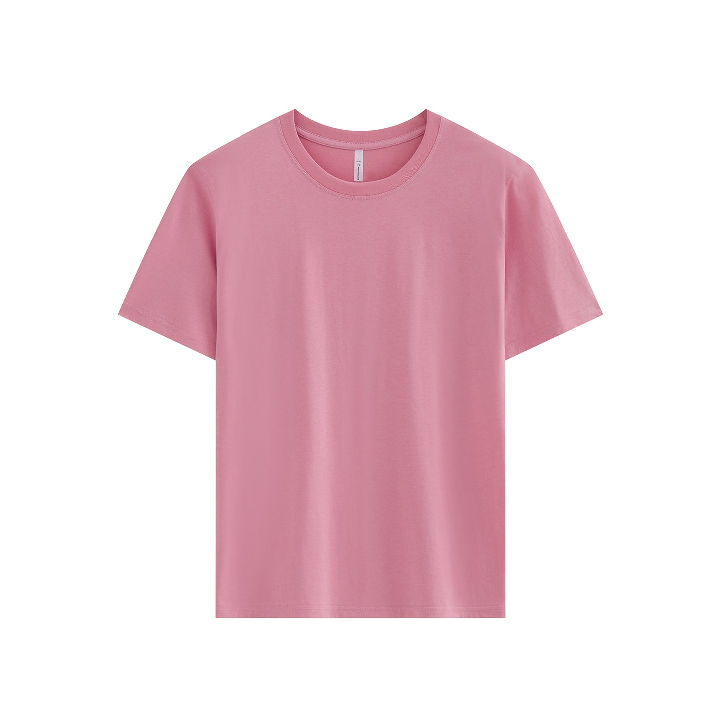 210G IceTech Cotton Adult Round Neck Short Sleeve T-Shirt - Sakura Pink - Tee2u.co