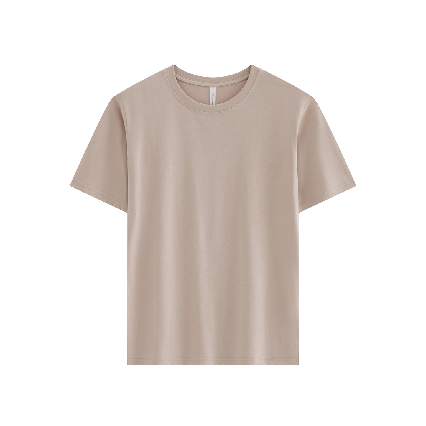 210G IceTech Cotton Adult Round Neck Short Sleeve T-Shirt - Tawny - Tee2u.co
